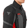 Kurtka tekstylna SHIMA HERO 2.0 MEN RED czarny szary czerwony