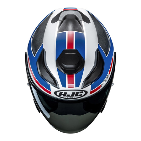Kask otwarty HJC F31 CERON BLACK/WHITE czarny biały