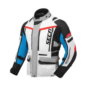 Kurtka tekstylna SECA ARRAKIS III GREY/BLUE/RED szary niebieski czerwony