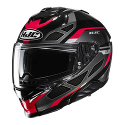 Kask integralny HJC I71 ZEST BLACK/RED czarny czerwony