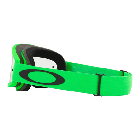 Gogle motocyklowe OAKLEY O FRAME 2.0 PRO XS MX MOTO GREEN CLEAR zielony