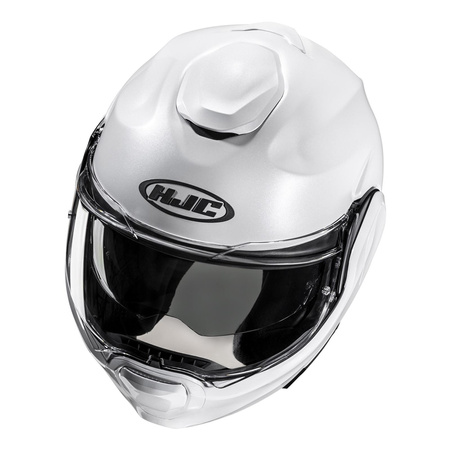 Kask szczękowy HJC F100 PEARL WHITE biały