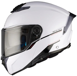 Kask szczękowy MT ATOM 2 SV SOLID GLOSS PEARL WHITE biały