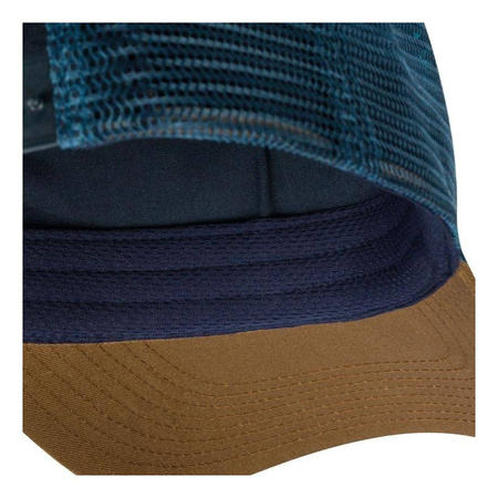 Czapka z daszkiem BUFF TRUCKER CAP STONE BLUE niebieski brązowy