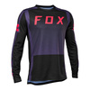 Koszulka rowerowa FOX DEFEND Z DŁUGIM RĘKAWEM RACE CAPSULE SANGRIA czarny fioletowy czerwony fluo