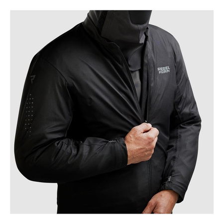 Kurtka tekstylna REBELHORN CUBBY V BLACK czarny
