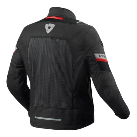 Kurtka tekstylna REVIT TORNADO 4 H2O BLACK/ANTHRACITE czarny czerwony szary