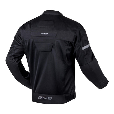 Kurtka tekstylna OZONE DART BLACK czarny