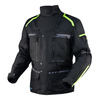 Kurtka tekstylna REBELHORN CUBBY IV BLACK/FLO YELLOW czarny żółty fluo