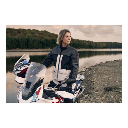 Kurtka tekstylna damska RICHA INFINITY 3 ADVENTURE LADY GREY szary