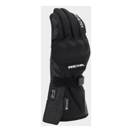 Rękawice ocieplane i wodoodporne RICHA ICE POLAR GORE-TEX BLACK czarny