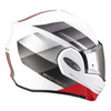 Kask szczękowy SCORPION EXO-TECH EVO GENRE MATT WHITE/SILVER/RED biały srebrny czerwony