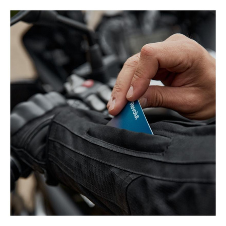 Kurtka tekstylna REBELHORN CUBBY IV BLACK/GREY/FLO YELLOW czarny szary żółty fluo