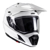 Kask cross z goglami LEATT KIT ADV 8.5 V25 WHITE biały