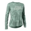 Koszulka rowerowa damska FOX LADY RANGER Z DŁUGIM RĘKAWEM TRU DRI EUCALYPTUS zielony