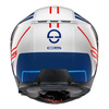 Kask szczękowy SCHUBERTH C5 ECE MASTER BLUE biały niebieski czerwony