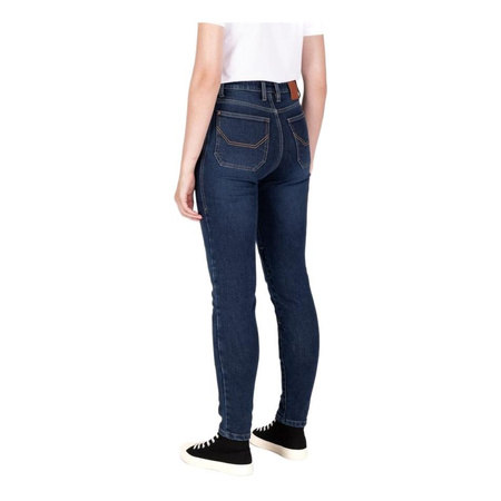 Jeansy motocyklowe damskie KNOX COLTON LADY STONE WASH INDIGO granatowy