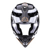 Kask cross SCORPION VX 16 EVO AIR TUB METAL BLACK/GOLD czarny złoty