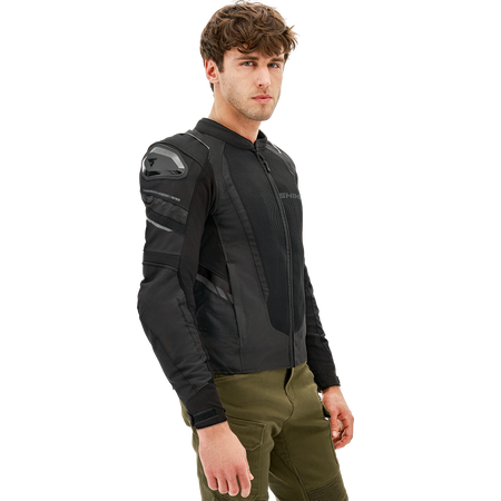 Kurtka tekstylna SHIMA MESH PRO 2.0 BLACK czarny