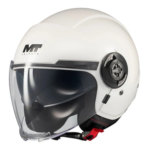 Kask otwarty MT VIALE SV S PURE WHITE biały