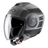 Kask otwarty HJC I40 SPINA BLACK/GREY szary czarny
