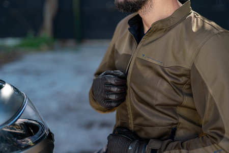 Kurtka tekstylna SHIMA OPENAIR BROWN brązowy