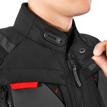 Kurtka tekstylna SHIMA HERO 2.0 MEN RED czarny szary czerwony