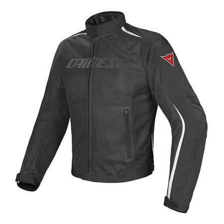 Kurtka tekstylna DAINESE HYDRA FLUX D-DRY BLACK/WHITE czarny biały
