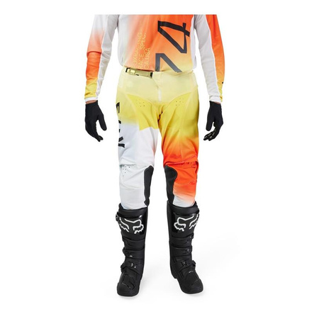 Spodnie cross FOX 180 HAZE WHITE biały