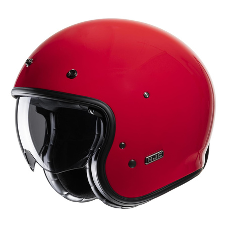 Kask otwarty HJC V31 DEEP RED czerwony