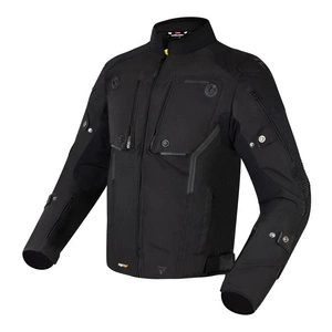 Kurtka tekstylna REBELHORN BORG BLACK czarny
