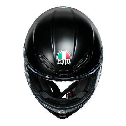 Kask integralny AGV K6 MINIMAL BLACK/WHITE/RED czarny szary czerwony biały