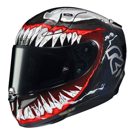 Kask integralny HJC R-PHA 11 VENOM BLACK/RED czarny biały czerwony szary
