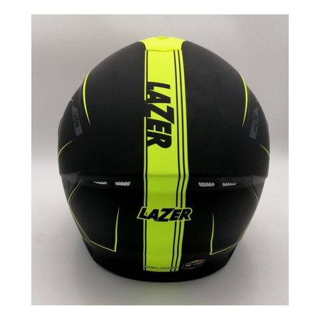 Kask integralny LAZER VERTIGO EVO RACE BLACK/YELLOW czarny szary żółty fluo