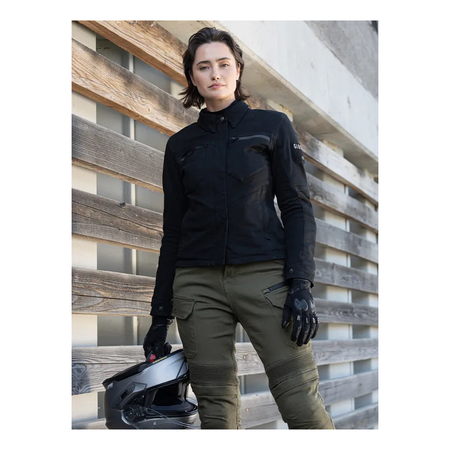 Kurtka tekstylna damska SHIMA GIRO LADY BLACK czarny