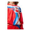 Bluza cross dziecięca FOX JUNIOR 180 TOXSYK FLUO RED czerwony fluo niebieski biały
