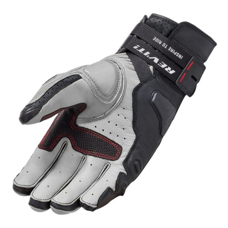 Rękawice szosowo-turystyczne REVIT CAYENNE 2 BLACK/SILVER czarny srebrny