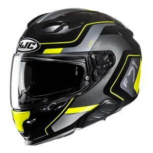 Kask integralny HJC F71 ARCAN BLACK/YELLOW czarny żółty fluo grafitowy