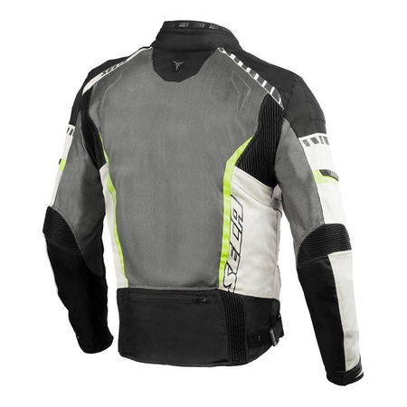 Kurtka tekstylna SECA AIRFLOW II GRAY szary czarny