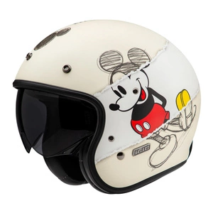 Kask otwarty HJC V31 DISNEY MICKEY SKETCH BEIGE beżowy