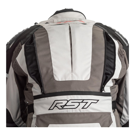 Kurtka tekstylna RST PRO SERIES ADVENTURE X CE GREY/SILVER czarny szary grafitowy