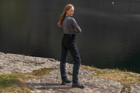 Spodnie tekstylne damskie KNOX URBANE PRO LADY BLACK czarny