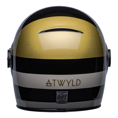 Kask integralny BELL BULLITT ATWLYD BLACK/GOLD czarny złoty biały