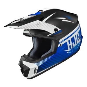 Kask cross HJC CS-MX-II TWEEK WHITE/BLUE biały niebieski czarny