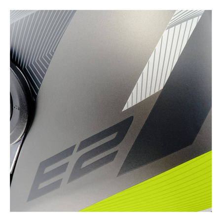 Kask szczękowy SCHUBERTH E2 ECE DEFENDER YELLOW czarny szary żółty fluo