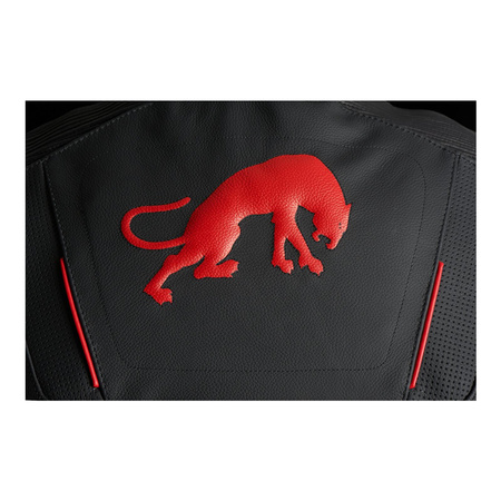 Kurtka skórzana FURYGAN RAPTOR EVO 2 BLACK/RED czarny czerwony