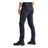Jeansy motocyklowe PANDO MOTO KARL DEVIL 9 BLACK czarny