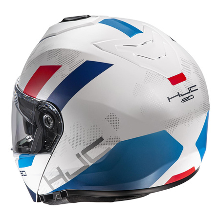 Kask szczękowy HJC I90 SYREX WHITE/BLUE/RED biały niebieski granatowy czerwony