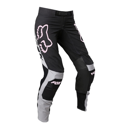 Spodnie cross damskie FOX LADY FLEXAIR MACH ONE BLACK czarny szary różowy