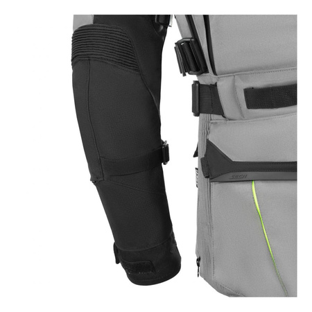 Kurtka tekstylna damska SECA ARRAKIS III LADY TITANIUM szary żółty fluo czarny